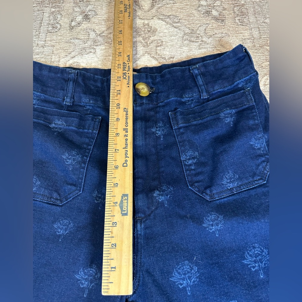 Anthropologie Maeve The Collette Cropped Wide Leg Jeans - Picture 7 of 8